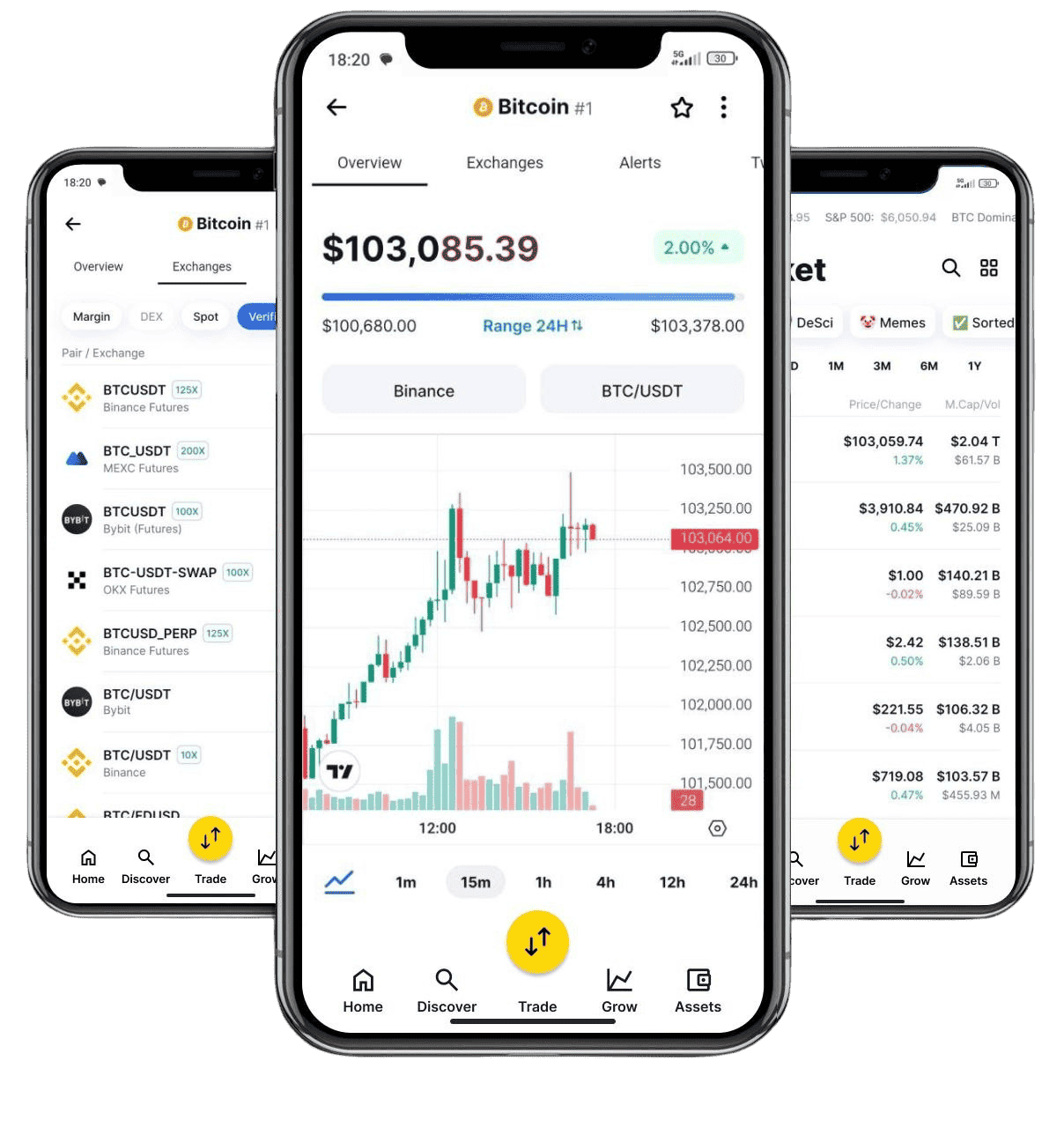 Alexo AI app interface on a smartphone